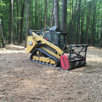 Forestry mulching for nature trails